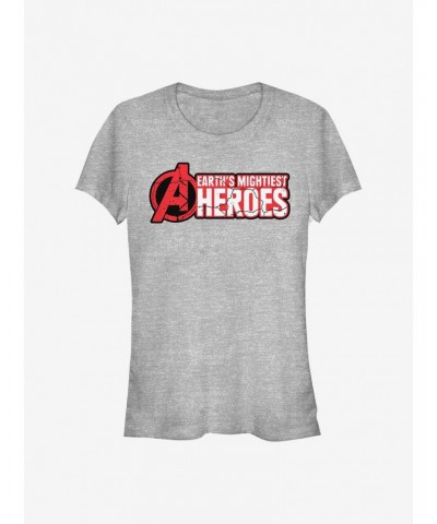 Marvel Avengers Avenger Cracks Girls T-Shirt $7.97 T-Shirts