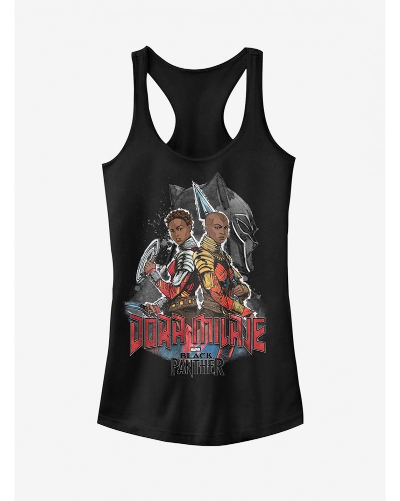 Marvel Black Panther 2018 Dora Milaje Girls Tanks $7.97 Tanks