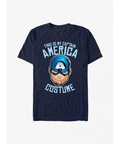 Marvel Captain America This Is My Costume T-Shirt $6.31 T-Shirts
