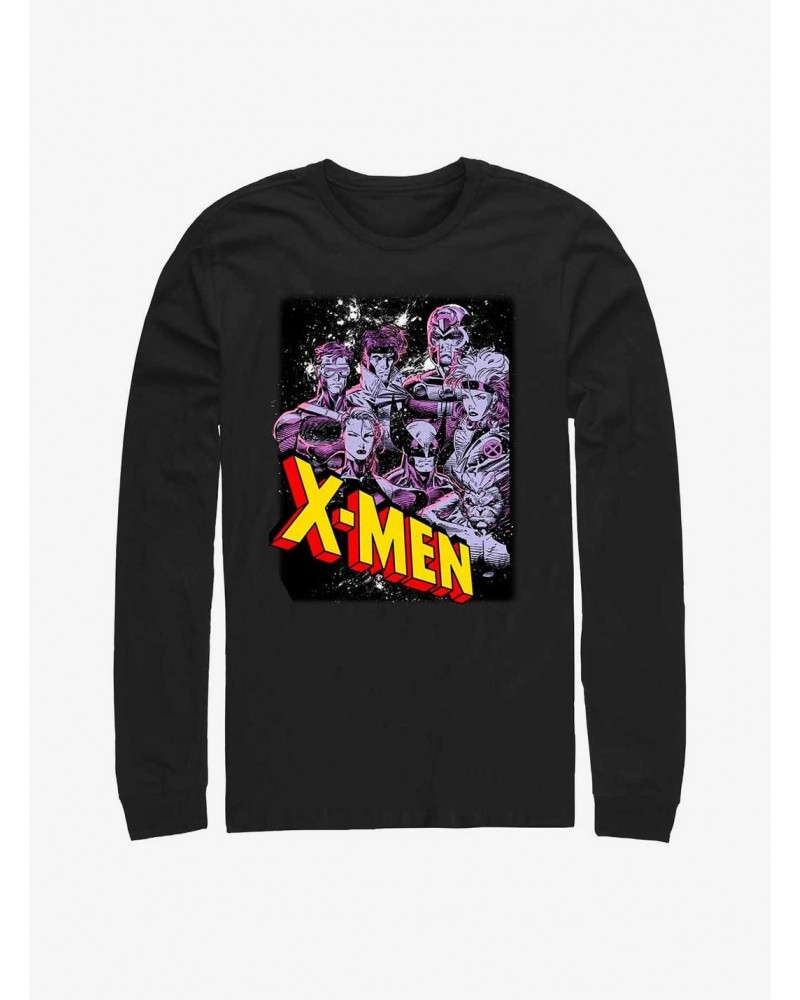 Marvel X-Men Vintage Team Long-Sleeve T-Shirt $10.00 T-Shirts