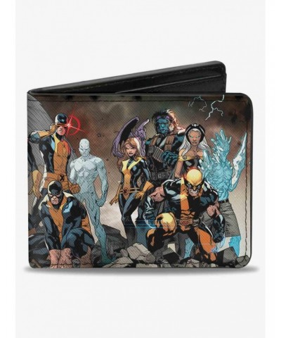 Marvel X-Men Issues X-Men 14 Character Group Cover Pose Bifold Wallet $8.36 Wallets