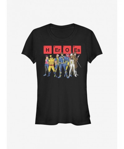 Marvel X-Men Mutant Heroes Girls T-Shirt $9.36 T-Shirts