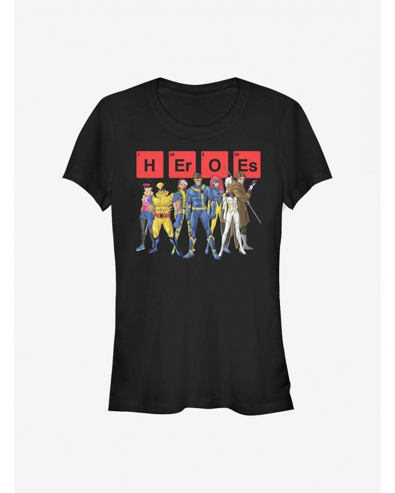 Marvel X-Men Mutant Heroes Girls T-Shirt $9.36 T-Shirts