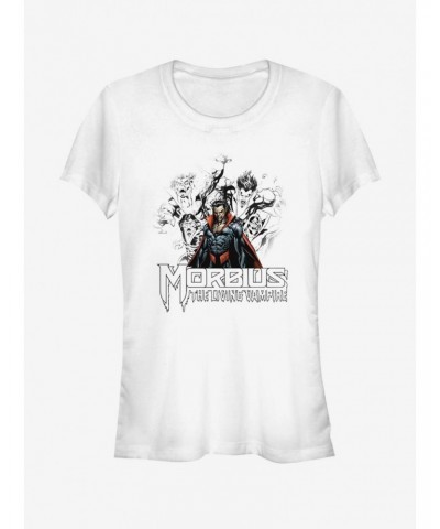 Marvel Morbius Vampire Sketch Girls T-Shirt $5.98 T-Shirts