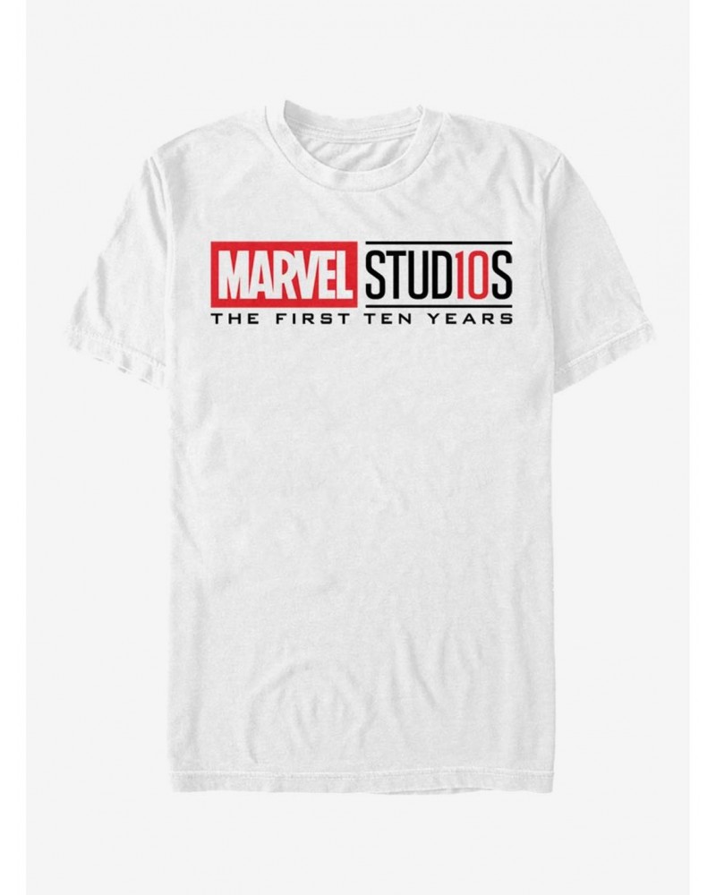 Marvel Studio 10 Logo T-Shirt $7.65 T-Shirts