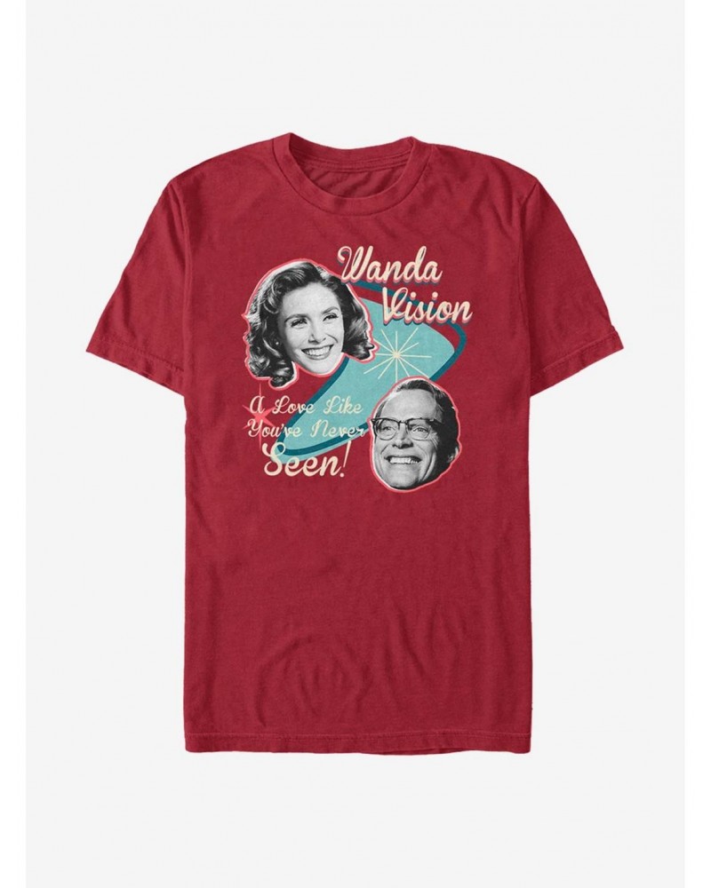 Extra Soft Marvel WandaVision Classic Wanda T-Shirt $8.55 T-Shirts