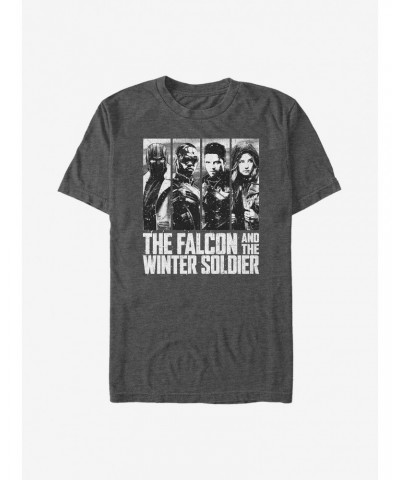 Marvel The Falcon And The Winter Soldier Characters T-Shirt $5.74 T-Shirts
