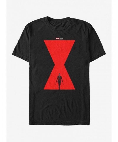 Extra Soft Marvel Black Widow Widow Poster T-Shirt $7.86 T-Shirts