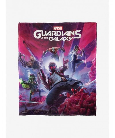 Marvel Guardians Of The Galaxy Guardian Gamers Throw Blanket $18.57 Blankets