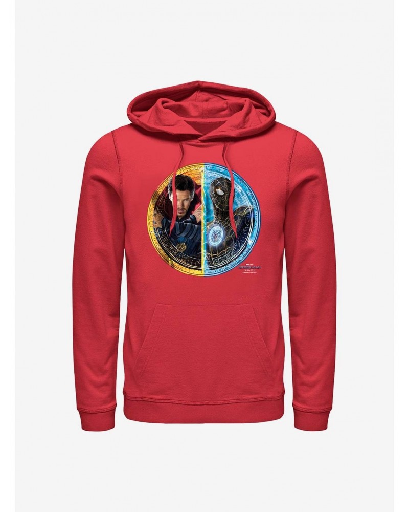 Marvel Spider-Man: No Way Home Spidey Doctor Strange Circle Hoodie $11.14 Hoodies