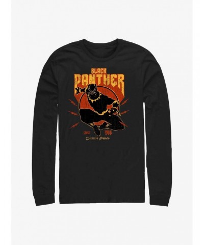 Marvel Black Panther Warrior Prince Long-Sleeve T-Shirt $12.11 T-Shirts