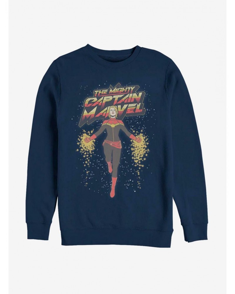 Avengers Captain Marvel Mighty Cap M Sweatshirt $10.33 Sweatshirts