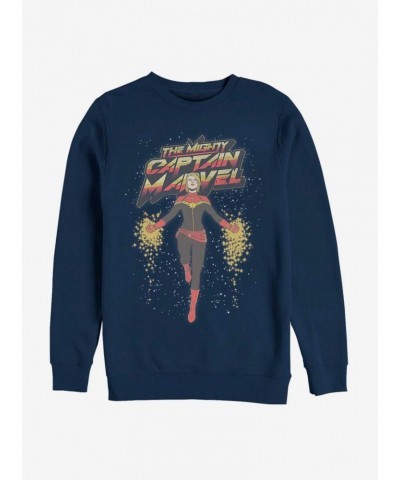 Avengers Captain Marvel Mighty Cap M Sweatshirt $10.33 Sweatshirts