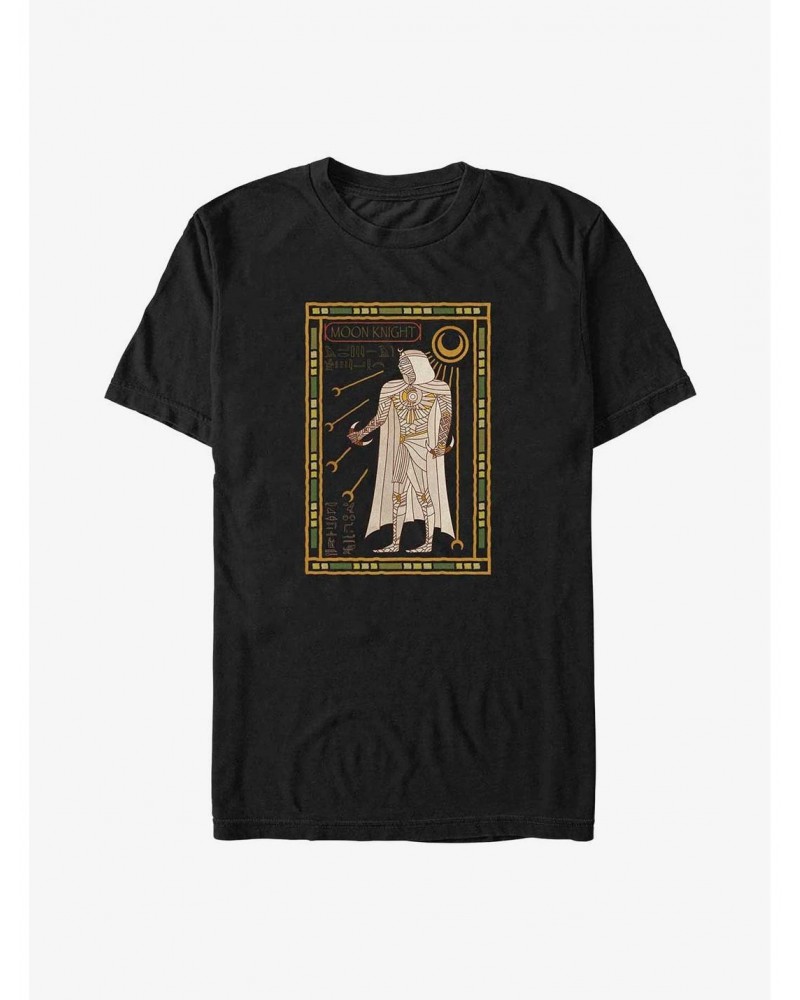 Marvel Moon Knight Tarot Knight Big & Tall T-Shirt $9.57 T-Shirts