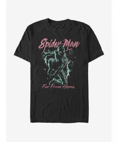 Marvel Spider-Man Far From Home Spider Slash T-Shirt $8.99 T-Shirts