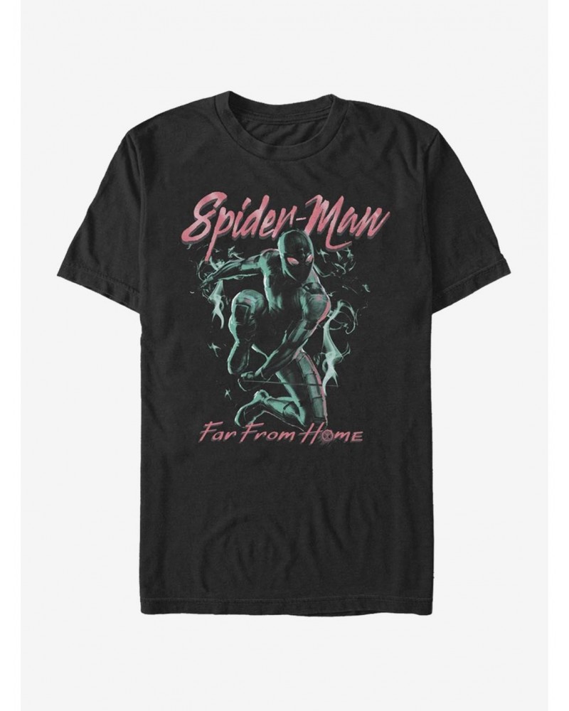 Marvel Spider-Man Far From Home Spider Slash T-Shirt $8.99 T-Shirts