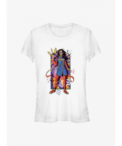 Marvel Ms. Marvel Kamala Girls T-Shirt $6.18 T-Shirts