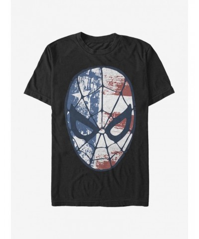 Marvel Spider-Man Spidey Americana T-Shirt $7.07 T-Shirts