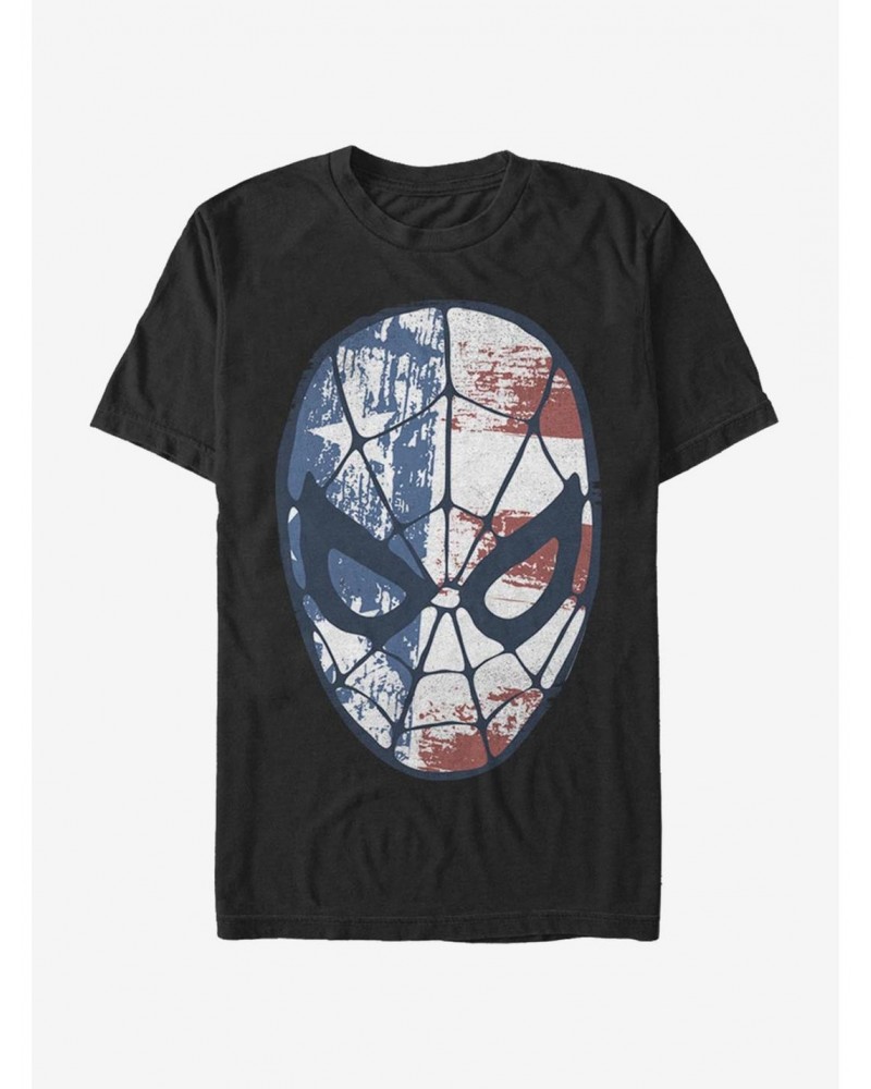 Marvel Spider-Man Spidey Americana T-Shirt $7.07 T-Shirts