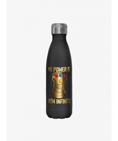 Marvel The Avengers Gauntlet Infinite Power Stainless Steel Water Bottle $7.77 Water Bottles