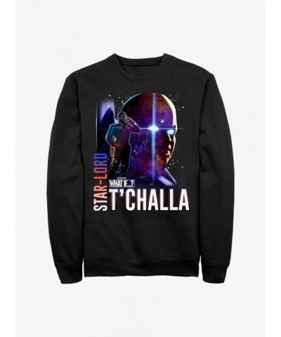 Marvel What If...? Star-Lord Watcher T'Challa Hoodie $16.52 Hoodies