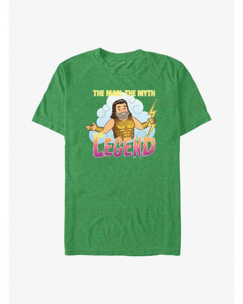 Marvel Thor: Love and Thunder Zeus Man Myth Legend T-Shirt $8.99 T-Shirts