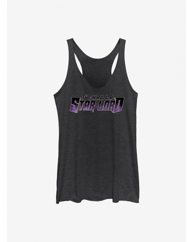 Marvel What If...? T'Challa Was Star-Lord Girls Tank $7.46 Tanks