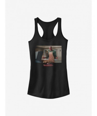 Marvel WandaVision Vision BBQ Scene Girls Tank $9.96 Tanks