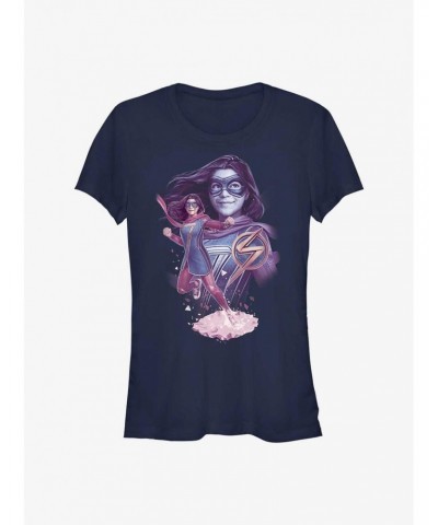 Marvel Ms. Marvel House Of Mirrors Girls T-Shirt $9.16 T-Shirts