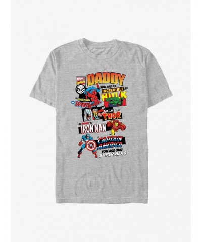 Marvel Ultimate Dad Big & Tall T-Shirt $8.13 T-Shirts