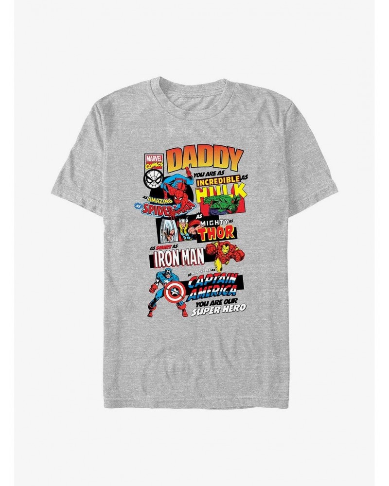 Marvel Ultimate Dad Big & Tall T-Shirt $8.13 T-Shirts