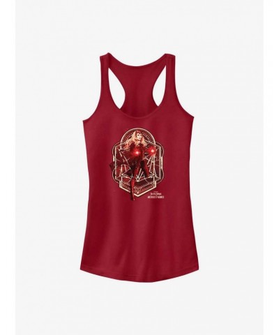 Marvel Doctor Strange In The Multiverse Of Madness Wanda Magic Girls Tank $9.56 Tanks