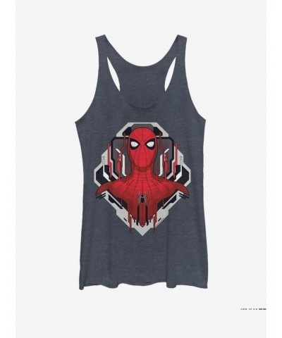 Marvel Spider-Man Far From Home Spider Tech Badge Girls Tank $9.32 Tanks