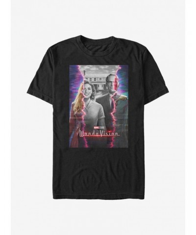 Marvel WandaVision Teaser Poster T-Shirt $5.93 T-Shirts