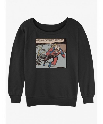 Marvel Ant-Man Comic Panel Slouchy Sweatshirt $11.51 Sweatshirts