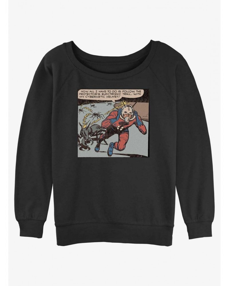 Marvel Ant-Man Comic Panel Slouchy Sweatshirt $11.51 Sweatshirts