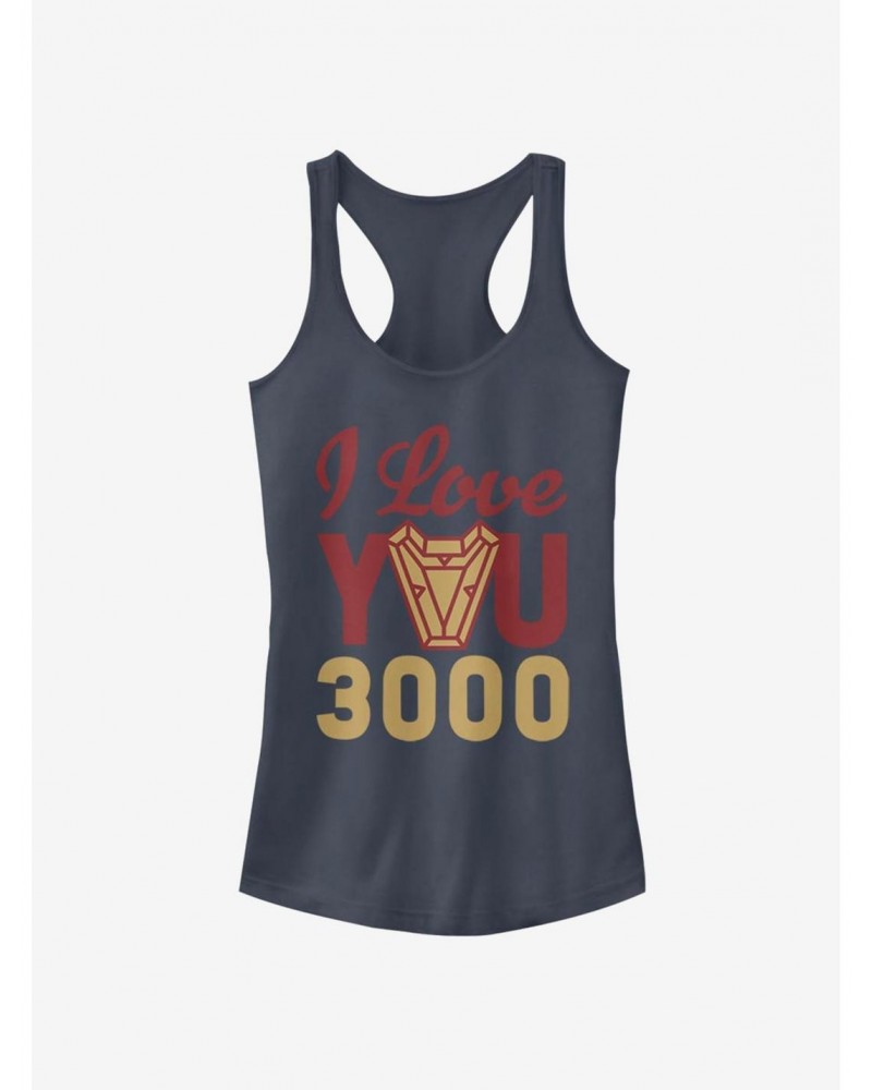 Marvel Avengers: Endgame Iron Man 3000 Arc Reactor Girls Tank $6.57 Tanks