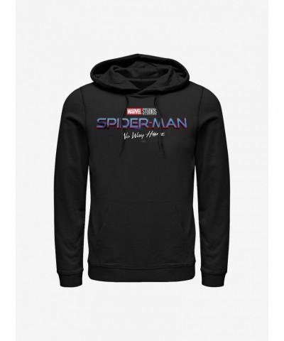 Marvel Spider-Man No Way Home Logo Hoodie $15.09 Hoodies