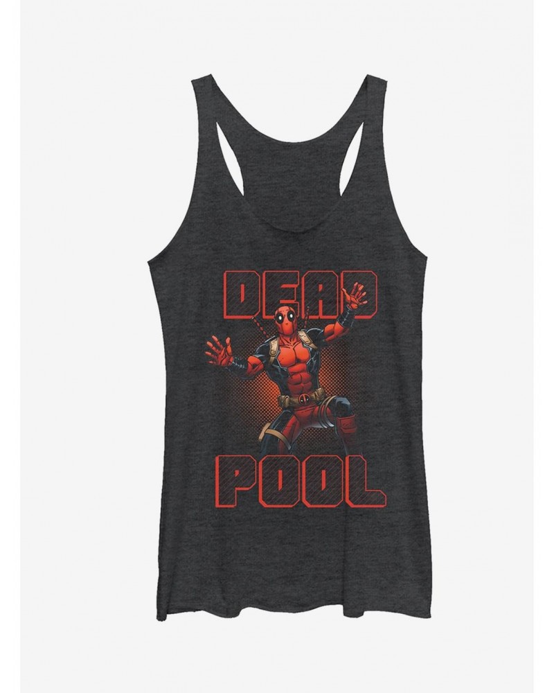 Marvel Deadpool Falling Girls Tank $6.84 Tanks