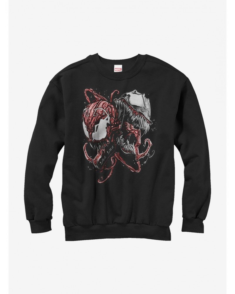 Marvel Carnage and Venom Sweatshirt $8.86 Sweatshirts