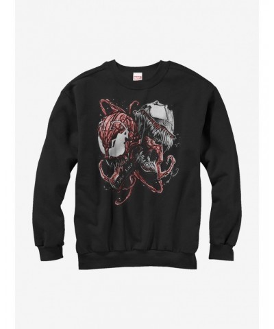 Marvel Carnage and Venom Sweatshirt $8.86 Sweatshirts