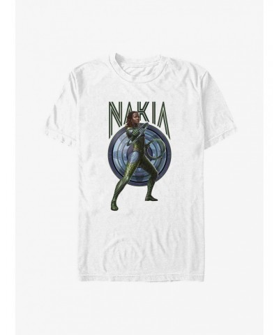 Marvel Black Panther: Wakanda Forever Nakia Shield T-Shirt $7.84 T-Shirts