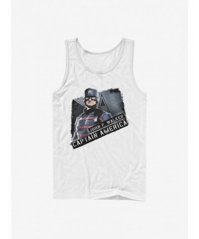 Marvel The Falcon And The Winter Soldier Captain John Walker Tank $6.97 Tanks