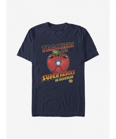 Marvel Teachers Are Superheroes Ironman T-Shirt $6.31 T-Shirts