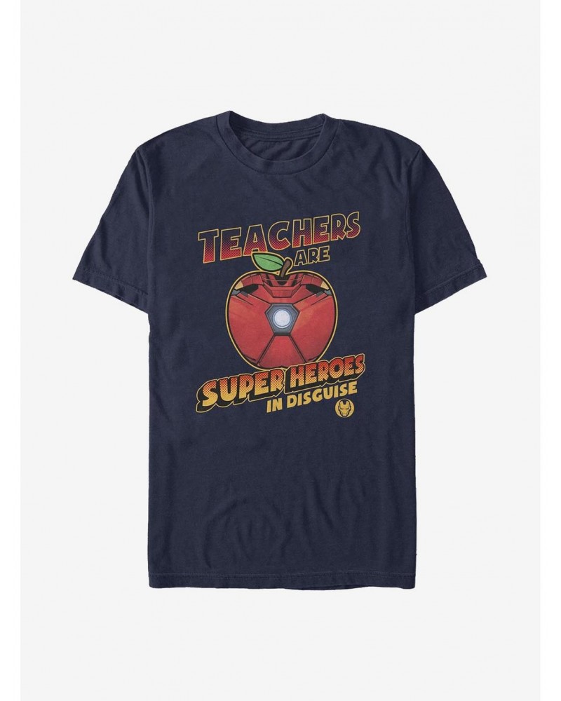 Marvel Teachers Are Superheroes Ironman T-Shirt $6.31 T-Shirts