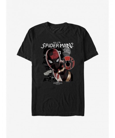 Marvel Spider-Man: No Way Home Who Is He? T-Shirt $6.50 T-Shirts