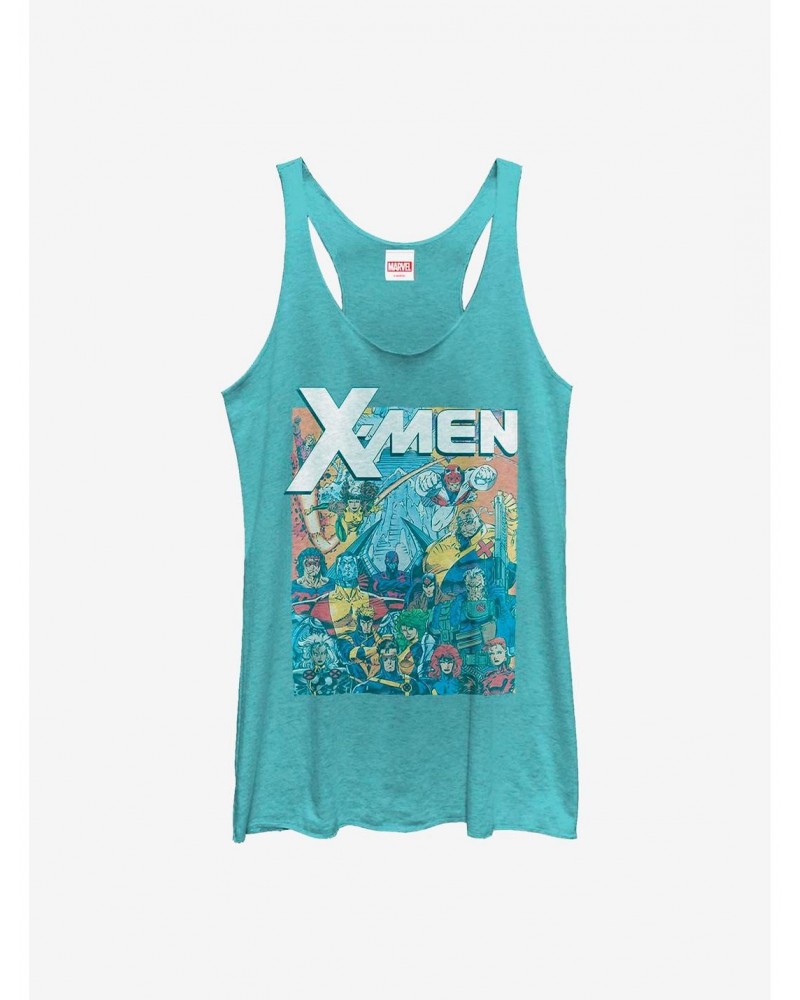 Marvel X-Men Team Nineties Girls Tank $10.36 Tanks