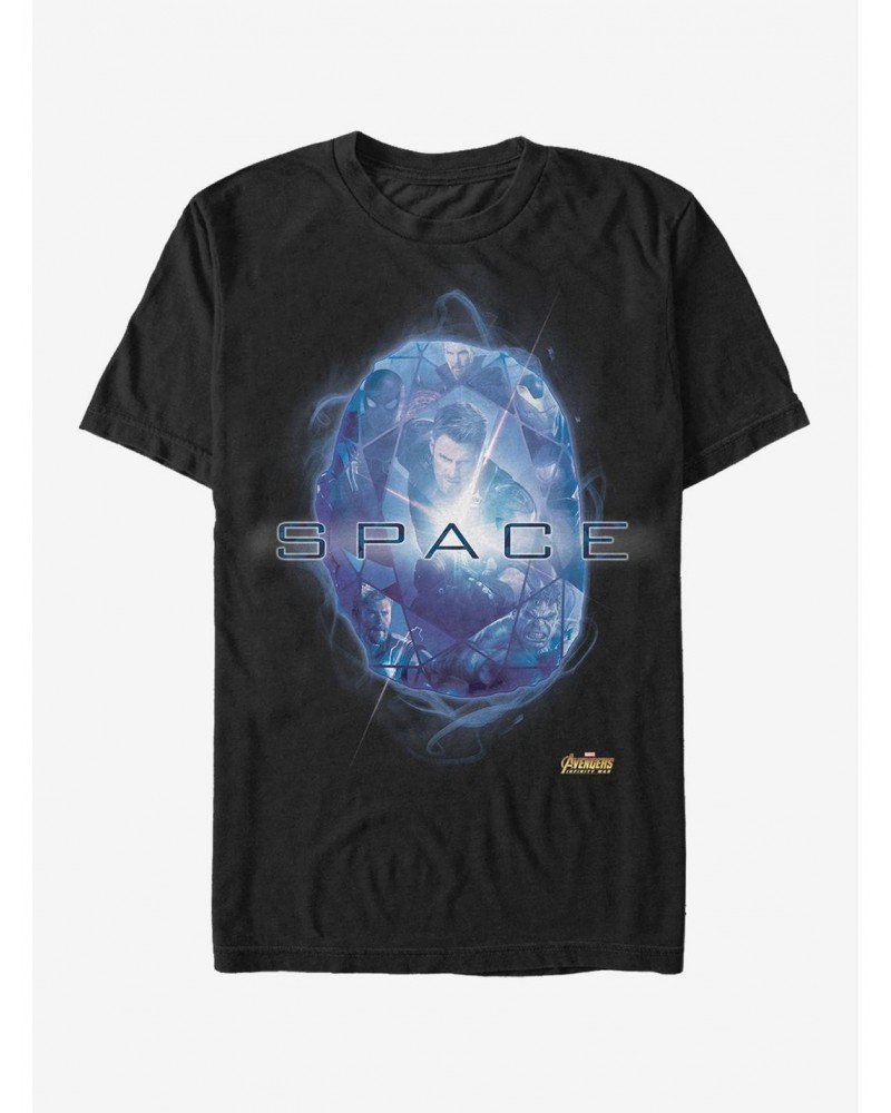 Marvel Avengers: Infinity War Space Stone T-Shirt $8.41 T-Shirts