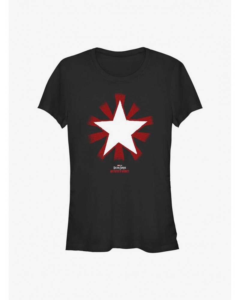 Marvel Doctor Strange In The Multiverse Of Madness Star Chavez Girls T-Shirt $5.98 T-Shirts