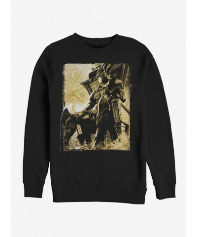 Marvel Black Panther Throne Sweatshirt $9.74 Sweatshirts